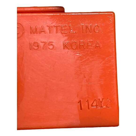 Mattel Preschool Power Putt Putt Fire Engine Rescue Vehicle Wood Plastic 1975 - Picture 8 of 10